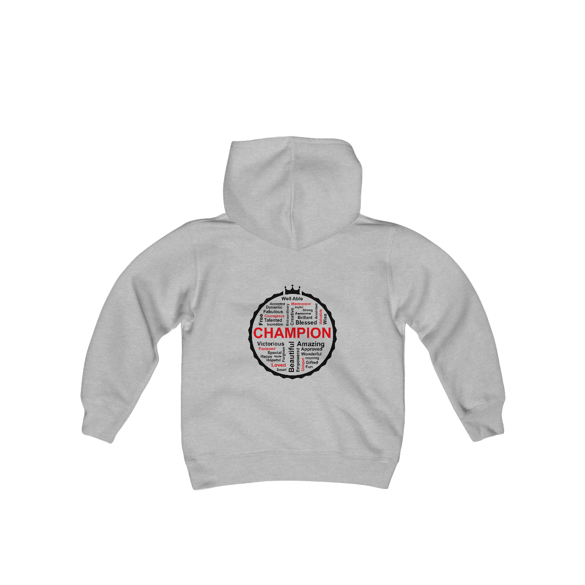 CHAMPION Kids Hoodie - Champions Needs Club Special Ministry