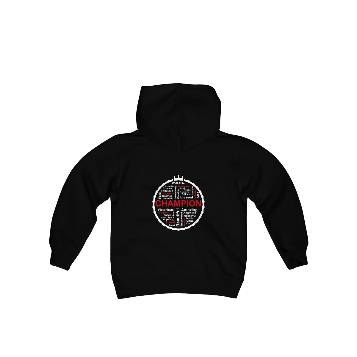 CHAMPION Kids Hoodie - Special Club Needs Ministry Champions